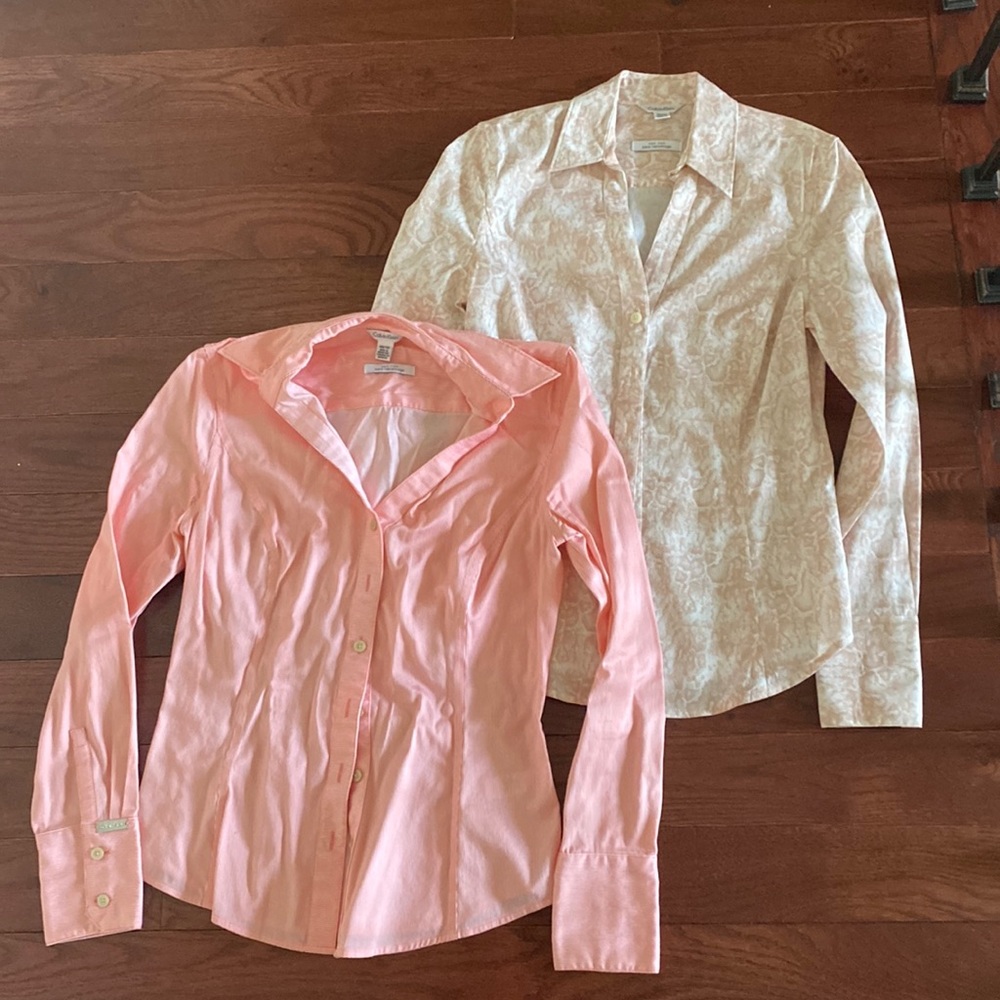 2 pack Calvin Klein  blouse